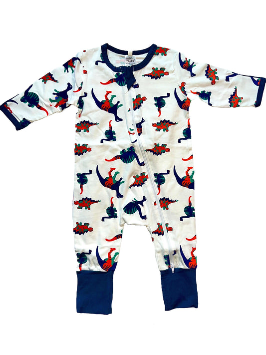 Dinosaur Onesie with full body zipper