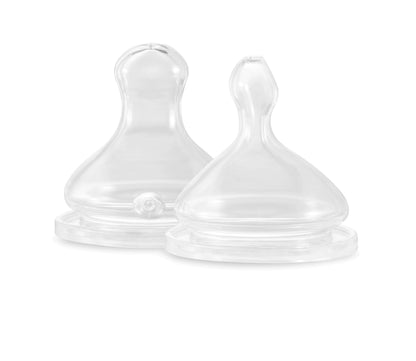 Élhée Physiological and Anti-Colic Bottle Nipples - Pack of 2