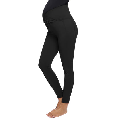 Buy High quality Pregnancy Leggings, cross panel / pregnancy workout legging - Baby and Sunshine